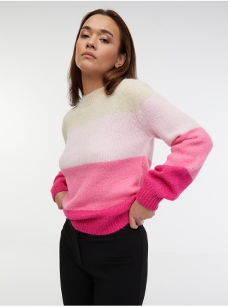 Многоцветен пуловер