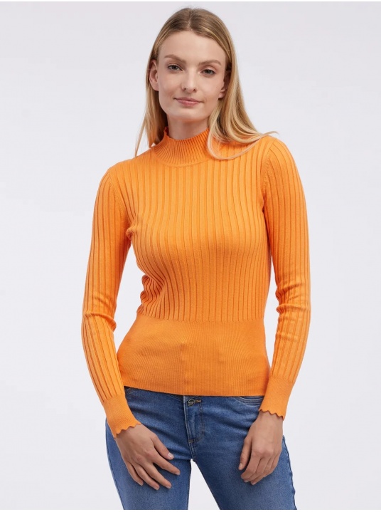 Рипсен пуловер - изглед 1