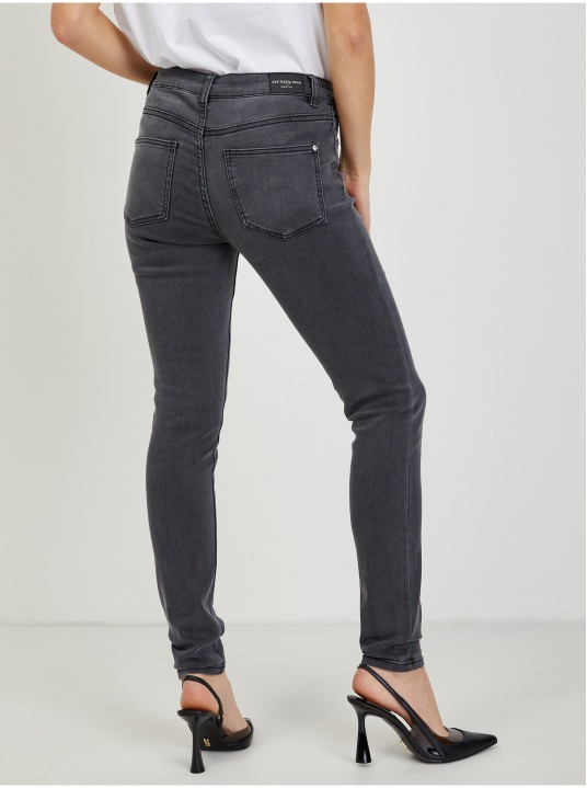 Сиви дънки Slim fit - изглед 3