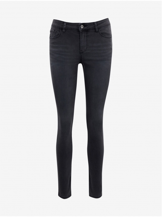 Сиви дънки Slim fit - изглед 5