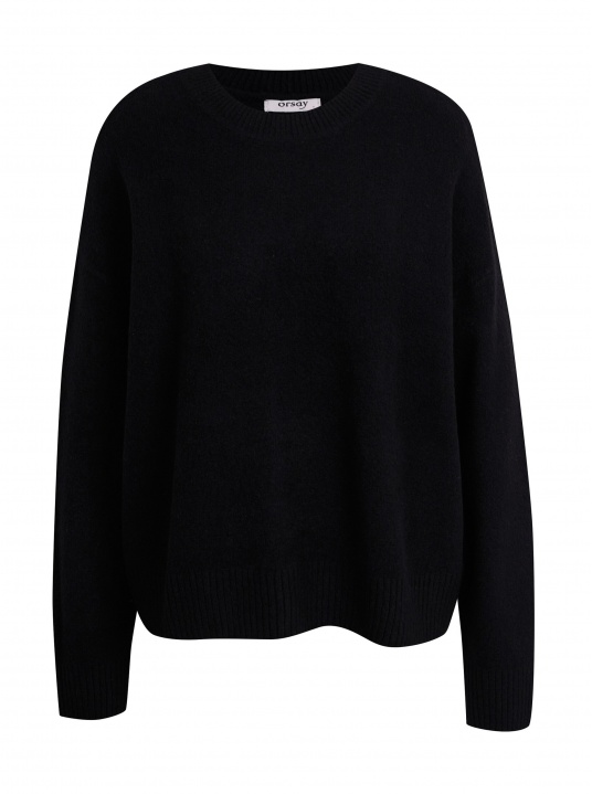 Черен пуловер - изглед 5