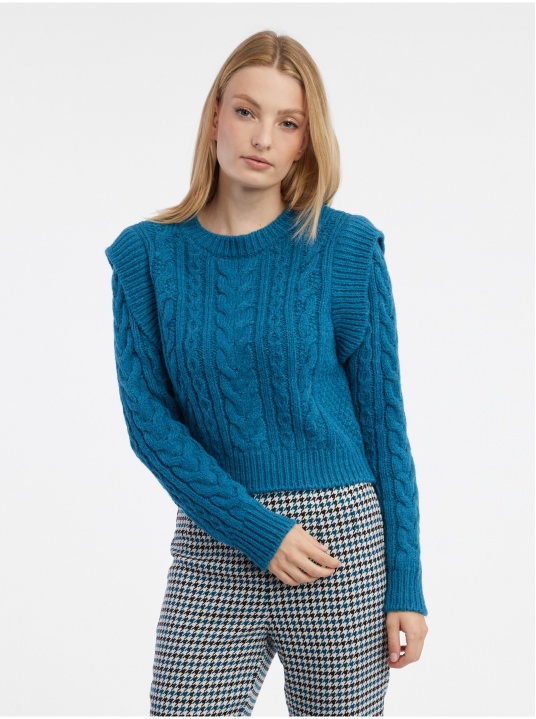 Къс пуловер - изглед 1