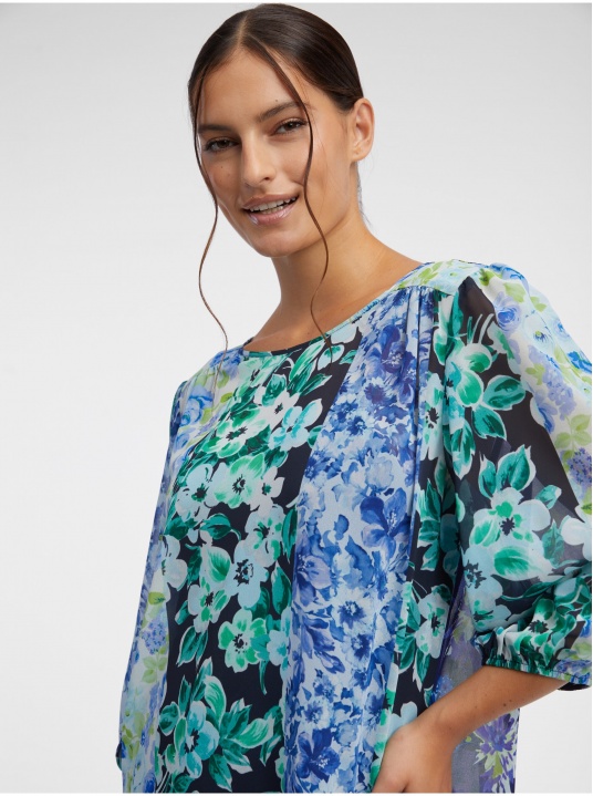 Блуза с флорален принт - изглед 2