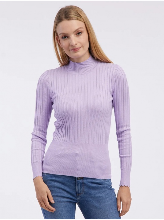 Рипсен пуловер - изглед 1