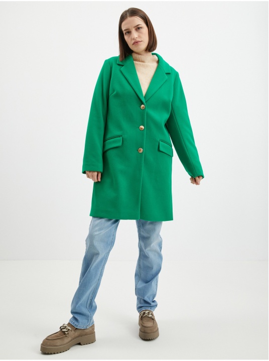 Зелено палто - изглед 1